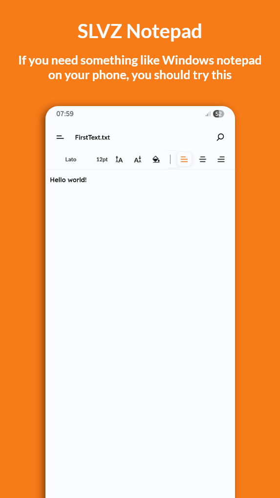 SLVZ Notepad : Text editor